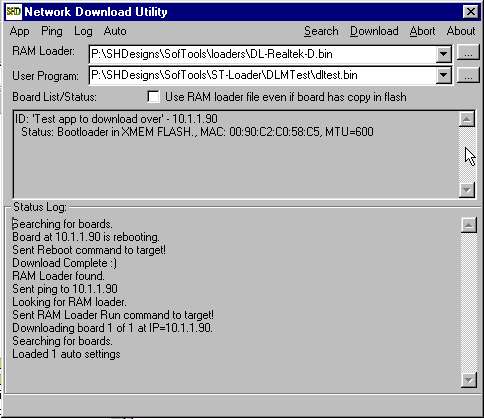 Shdesigns Rabbit Board Ethernet Download Library